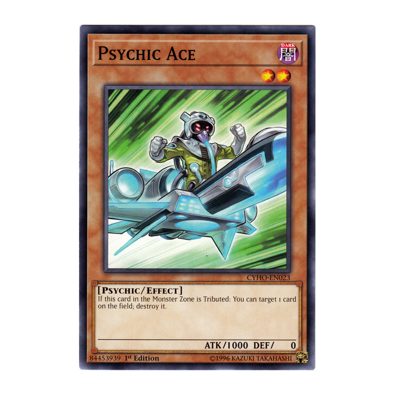Yu-Gi-Oh TCG CYHO-EN023 C Psychic Ace Cybernetic Horizon