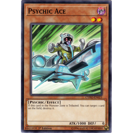 Yu-Gi-Oh TCG CYHO-EN023 C Psychic Ace Cybernetic Horizon