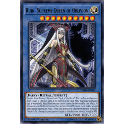 Yu-Gi-Oh TCG CYHO-EN029 R Ruin, Supreme Queen of Oblivion Cybernetic Horizon