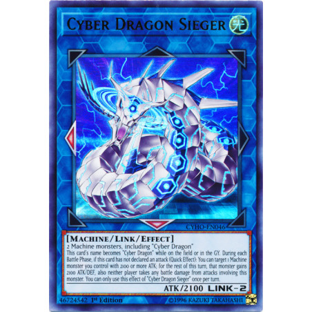 Yu-Gi-Oh TCG CYHO-EN046 UR Cyber Dragon Sieger Cybernetic Horizon