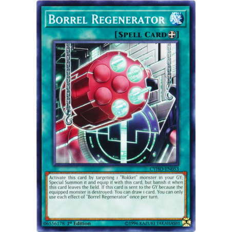 Yu-Gi-Oh TCG CYHO-EN053 C Borrel Regenerator Cybernetic Horizon