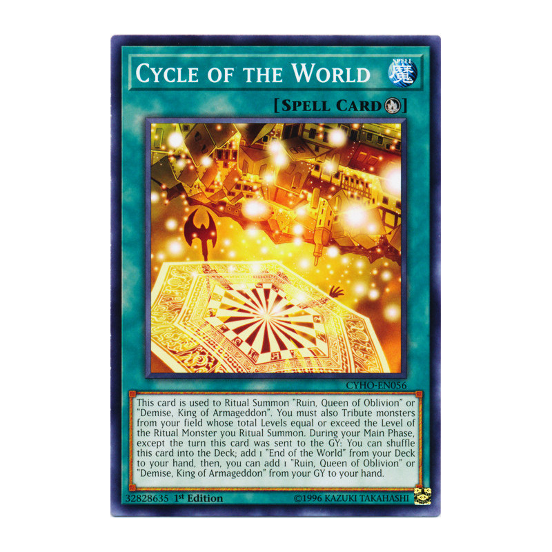 Yu-Gi-Oh TCG CYHO-EN056 C Cycle of the World Cybernetic Horizon