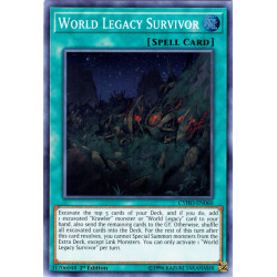 Yu-Gi-Oh TCG CYHO-EN060 SR World Legacy Survivor Cybernetic Horizon