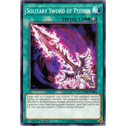 Yu-Gi-Oh TCG CYHO-EN065 C Solitary Sword of Poison Cybernetic Horizon