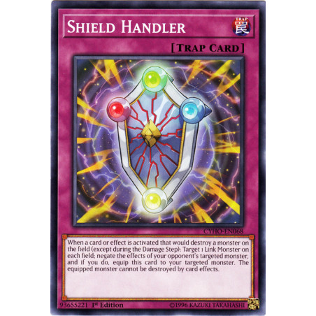 Yu-Gi-Oh TCG CYHO-EN068 C Shield Handler Cybernetic Horizon