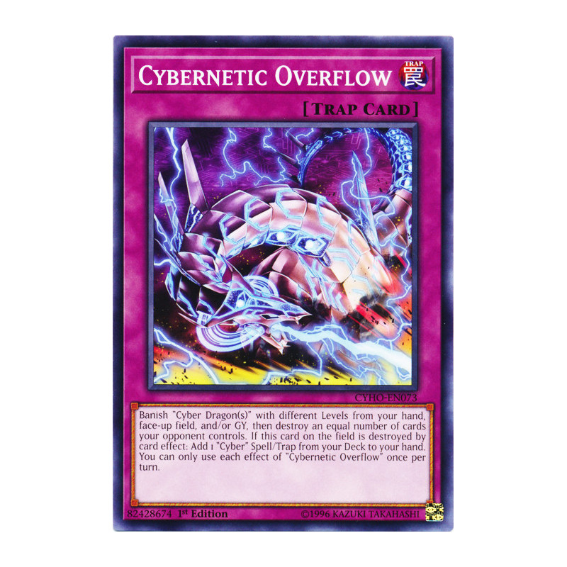 Yu-Gi-Oh TCG CYHO-EN073 C Cybernetic Overflow Cybernetic Horizon