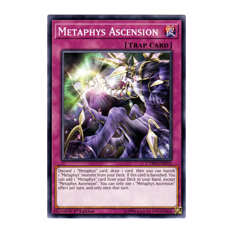 Yu-Gi-Oh TCG CYHO-EN076 C Metaphys Ascension Cybernetic Horizon