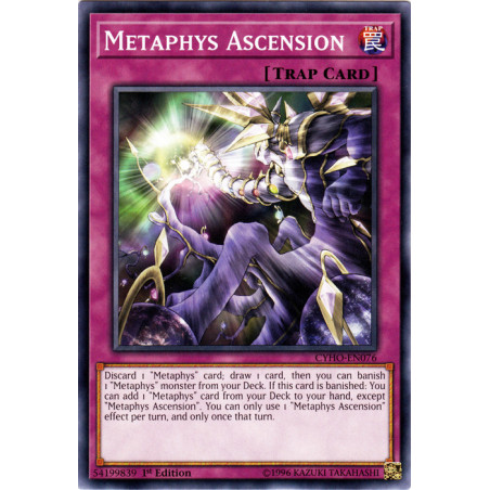Yu-Gi-Oh TCG CYHO-EN076 C Metaphys Ascension Cybernetic Horizon