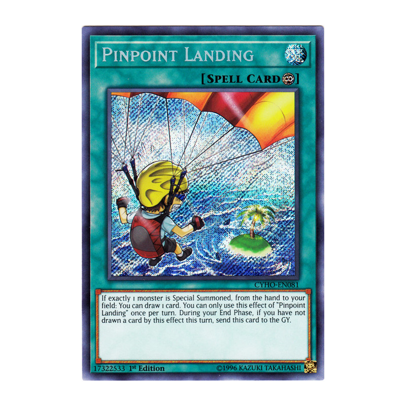 Yu-Gi-Oh TCG CYHO-EN081 SE Pinpoint Landing Cybernetic Horizon