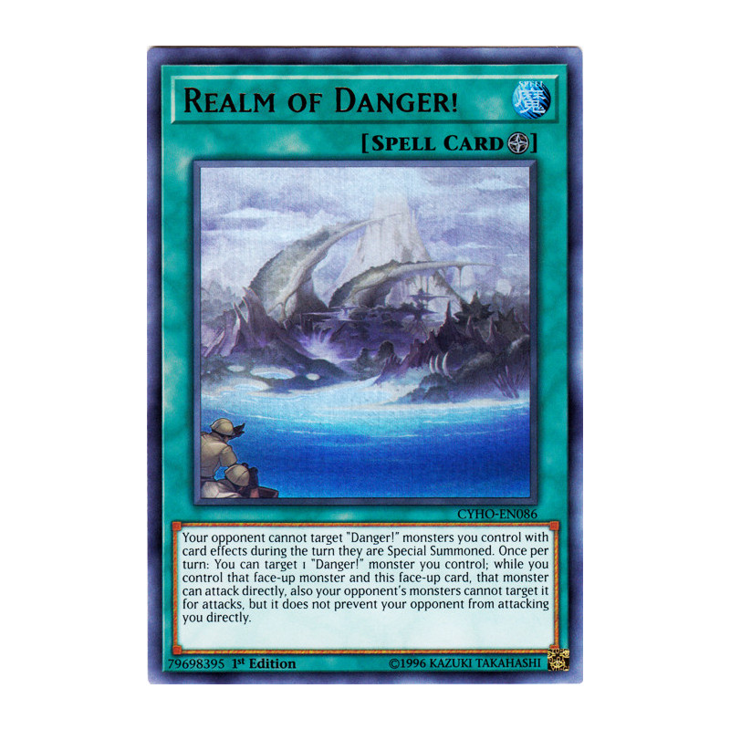 Yu-Gi-Oh TCG CYHO-EN086 UR Realm of Danger! Cybernetic Horizon