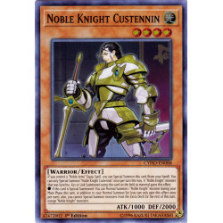 Yu-Gi-Oh TCG CYHO-EN088 SR Noble Knight Custennin Cybernetic Horizon