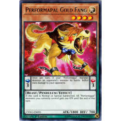 Yu-Gi-Oh TCG CYHO-EN095 R Performapal Gold Fang Cybernetic Horizon