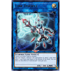 Yu-Gi-Oh TCG CYHO-EN098 R Link Disciple Cybernetic Horizon