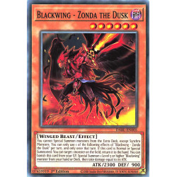 Yu-Gi-Oh TCG DABL-EN005 C Blackwing - Zonda the Dusk Darkwing Blast