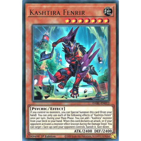 Yu-Gi-Oh TCG DABL-EN012 UR Kashtira Fenrir Darkwing Blast