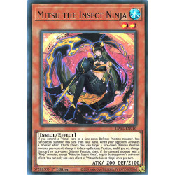 Yu-Gi-Oh TCG DABL-EN016 UR Mitsu the Insect Ninja Darkwing Blast