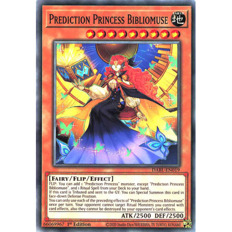 Yu-Gi-Oh TCG DABL-EN019 C Prediction Princess Bibliomuse Darkwing Blast