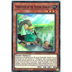 Yu-Gi-Oh TCG DABL-EN026 SR Vernusylph of the Misting Seedlings Darkwing Blast