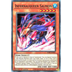 Yu-Gi-Oh TCG DABL-EN031 C Infernalqueen Salmon Darkwing Blast