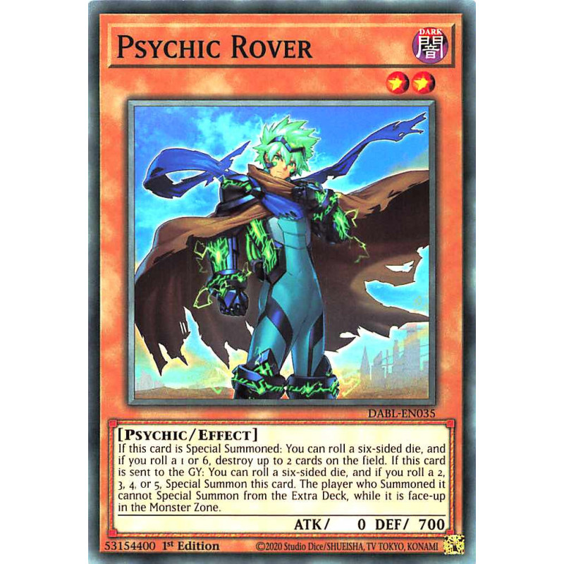 Yu-Gi-Oh TCG DABL-EN035 C Psychic Rover Darkwing Blast