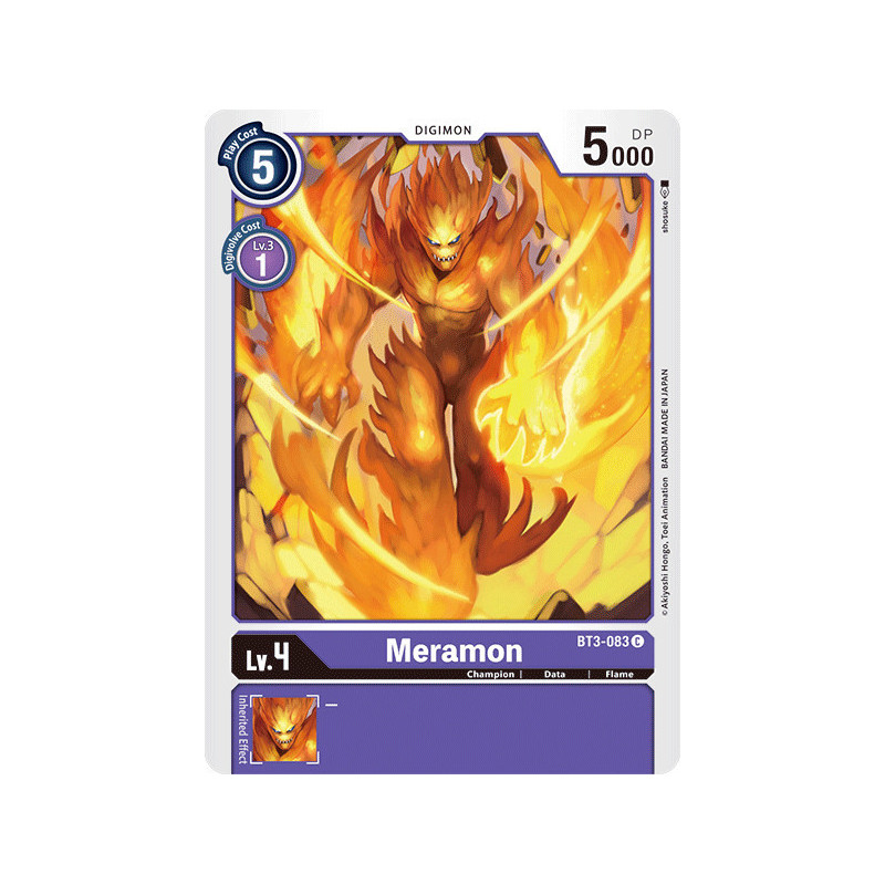 Digimon_TCG_BT3-083_Meramon_Common_Union_Impact_Card_Game