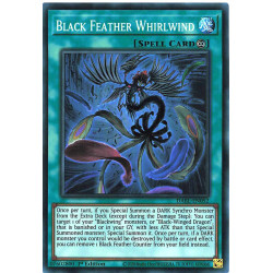 Yu-Gi-Oh TCG DABL-EN052 SR Black Feather Whirlwind Darkwing Blast