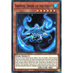 Yu-Gi-Oh TCG DABL-EN087 SR Snopios, Shade of the Ghoti Darkwing Blast