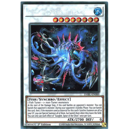 Yu-Gi-Oh TCG DABL-EN089 SE Guoglim, Spear of the Ghoti Darkwing Blast
