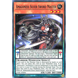 Yu-Gi-Oh TCG DABL-EN094 C Amazoness Silver Sword Master Darkwing Blast