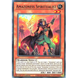Yu-Gi-Oh TCG DABL-EN096 C Amazoness Spiritualist Darkwing Blast