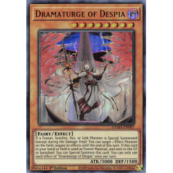 Yu-Gi-Oh TCG DAMA-EN007 UR Dramaturge of Despia Dawn of Majesty
