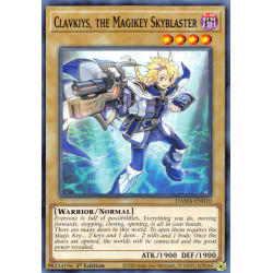 Yu-Gi-Oh TCG DAMA-EN010 C Clavkiys, the Magikey Skyblaster Dawn of Majesty