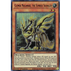 Yu-Gi-Oh TCG DAMA-EN016 UR Gizmek Naganaki, the Sunrise Signaler Dawn of Majesty