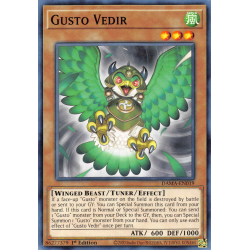 Yu-Gi-Oh TCG DAMA-EN019 C Gusto Vedir Dawn of Majesty