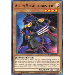 Yu-Gi-Oh TCG DAMA-EN021 C Alien Stealthbuster Dawn of Majesty