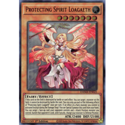 Yu-Gi-Oh TCG DAMA-EN025 UR Protecting Spirit Loagaeth Dawn of Majesty