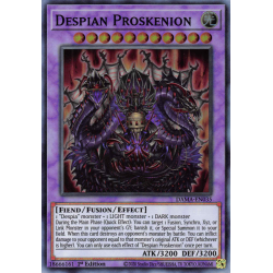 Yu-Gi-Oh TCG DAMA-EN035 SR Despian Proskenion Dawn of Majesty
