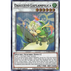 Yu-Gi-Oh TCG DAMA-EN040 SR Daigusto Laplampilica Dawn of Majesty