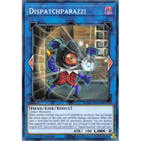 Yu-Gi-Oh TCG DAMA-EN049 C Dispatchparazzi Dawn of Majesty