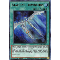 Yu-Gi-Oh TCG DAMA-EN051 UR Stardust Illumination Dawn of Majesty