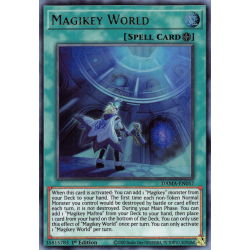 Yu-Gi-Oh TCG DAMA-EN057 UR Magikey World Dawn of Majesty