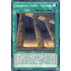 Yu-Gi-Oh TCG DAMA-EN059 C Chronomaly Temple - Trilithon Dawn of Majesty