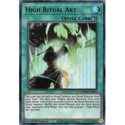 Yu-Gi-Oh TCG DAMA-EN065 UR High Ritual Art Dawn of Majesty