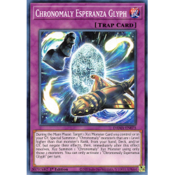 Yu-Gi-Oh TCG DAMA-EN075 C Chronomaly Esperanza Glyph Dawn of Majesty