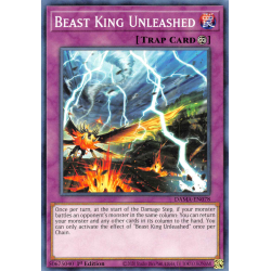 Yu-Gi-Oh TCG DAMA-EN078 C Beast King Unleashed Dawn of Majesty