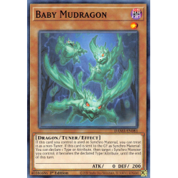 Yu-Gi-Oh TCG DAMA-EN081 C Baby Mudragon Dawn of Majesty