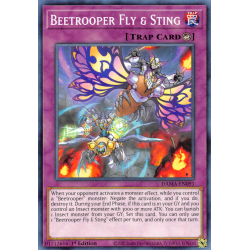 Yu-Gi-Oh TCG DAMA-EN091 C Beetrooper Fly & Sting Dawn of Majesty
