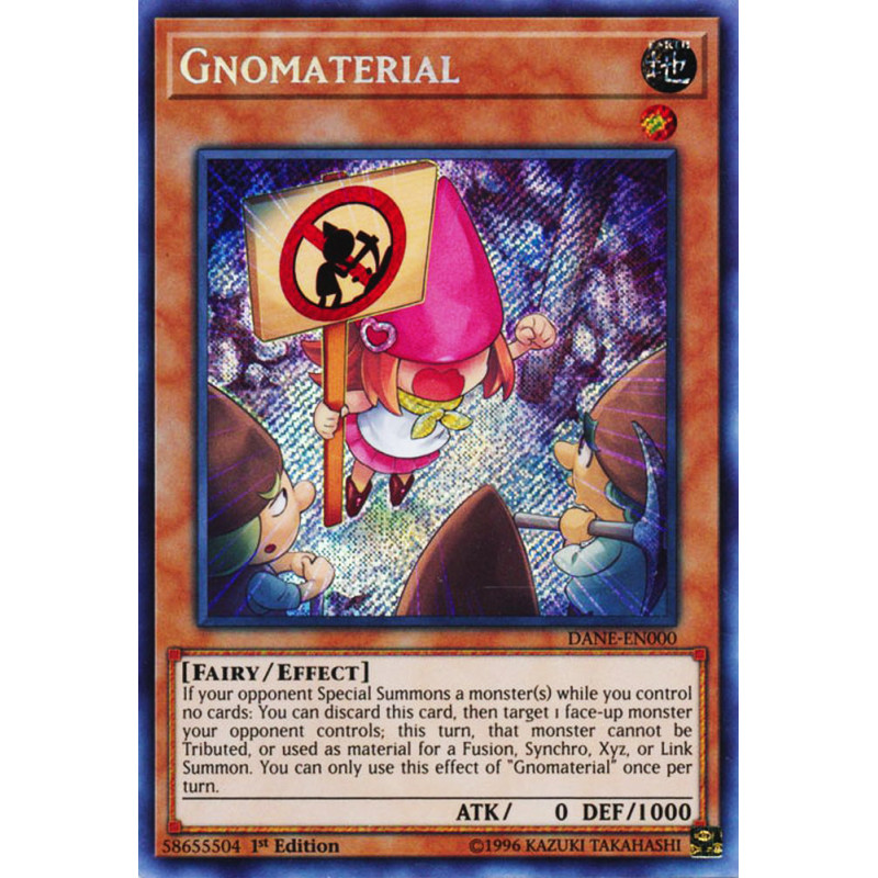 Yu-Gi-Oh TCG DANE-EN000 SE Gnomaterial Dark Neostorm