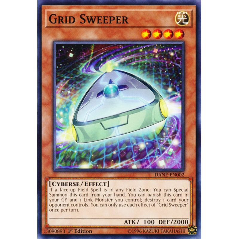 Yu-Gi-Oh TCG DANE-EN002 C Grid Sweeper Dark Neostorm