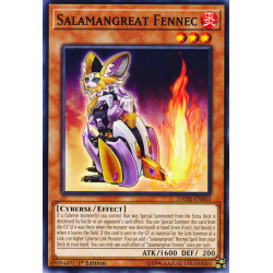 Yu-Gi-Oh TCG DANE-EN003 C Salamangreat Fennec Dark Neostorm
